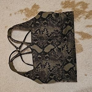 BuffBunny Snakeskin Bra